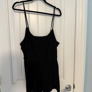 H&M Black Fitted Camisole with Spaghetti Straps